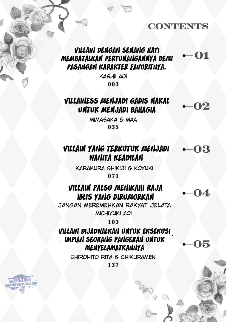 Though I May Be a Villainess, I’ll Show You I Can Obtain Happiness! Chapter 34 Bahasa Indonesia